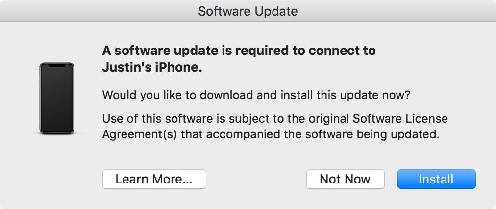 Critical Software Update Is Required For Your Mac